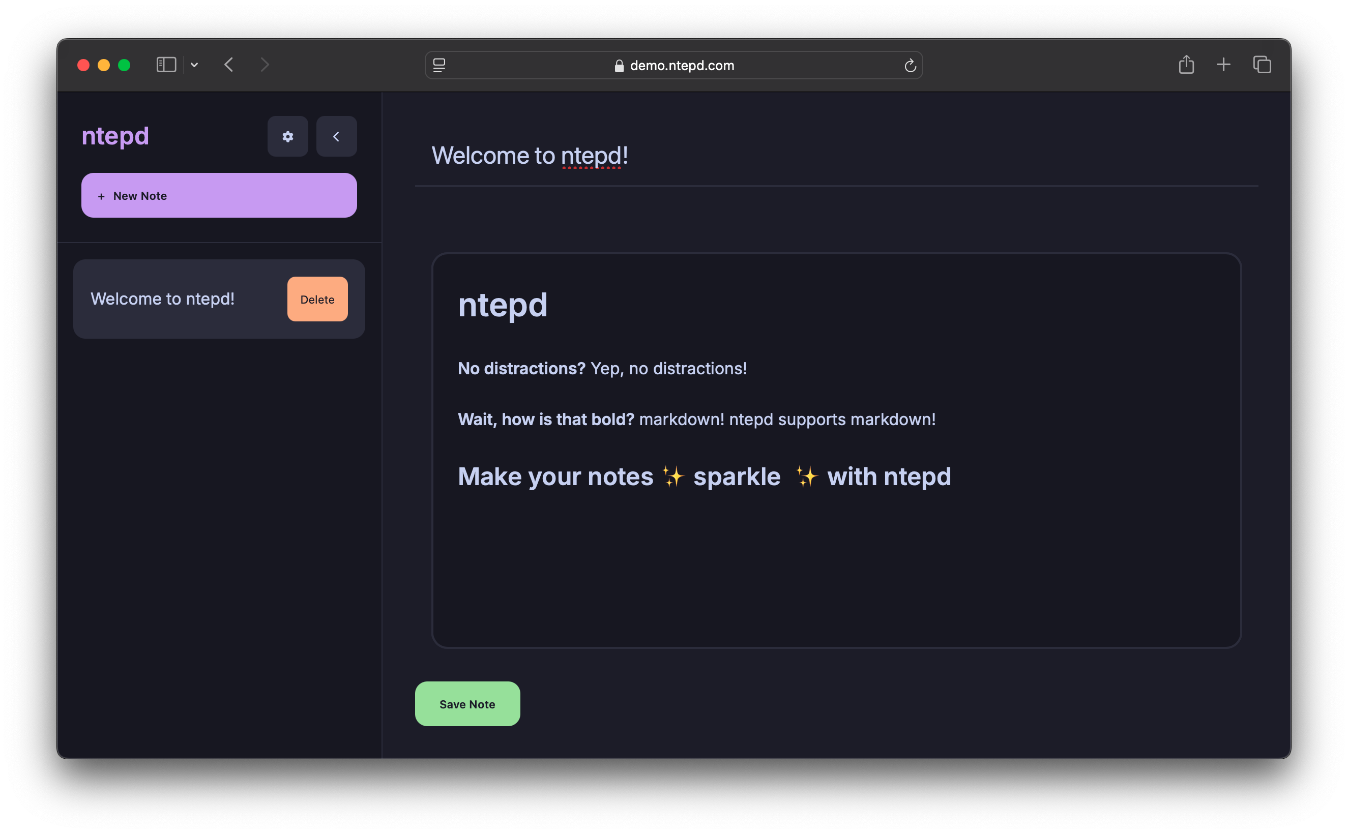 ntepd screenshot